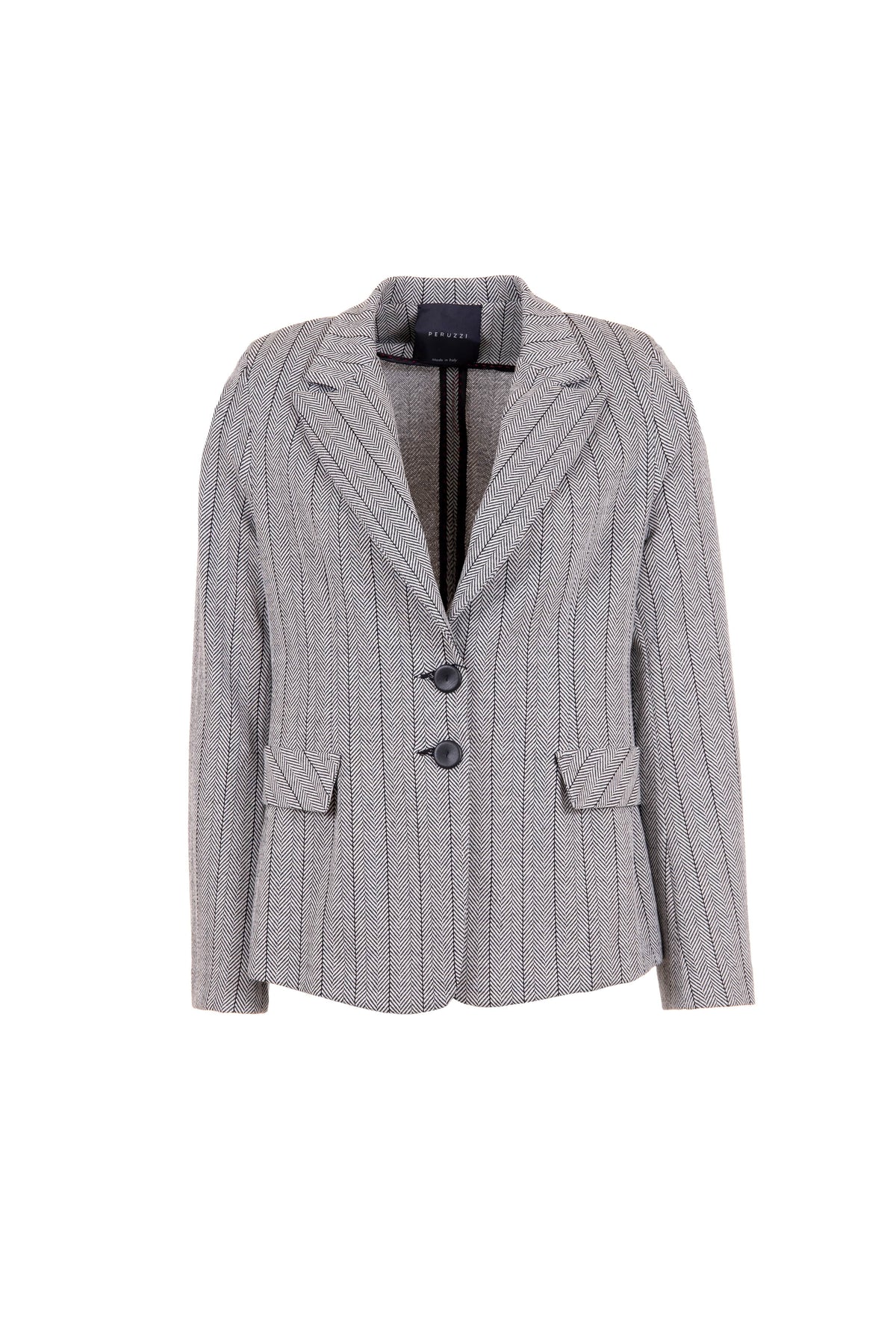 PERUZZI Herringbone Blazer