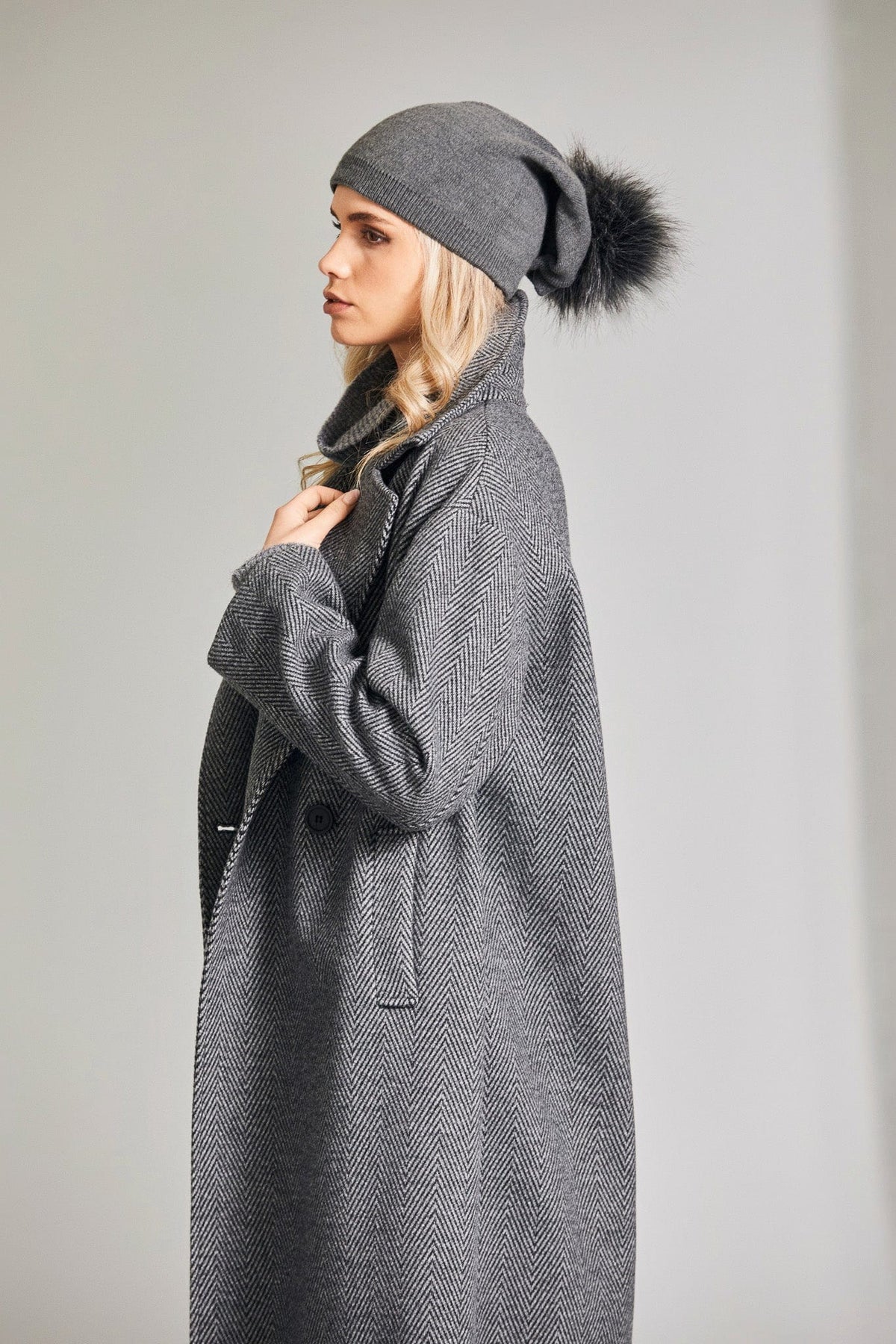 PERUZZI Herringbone Coat