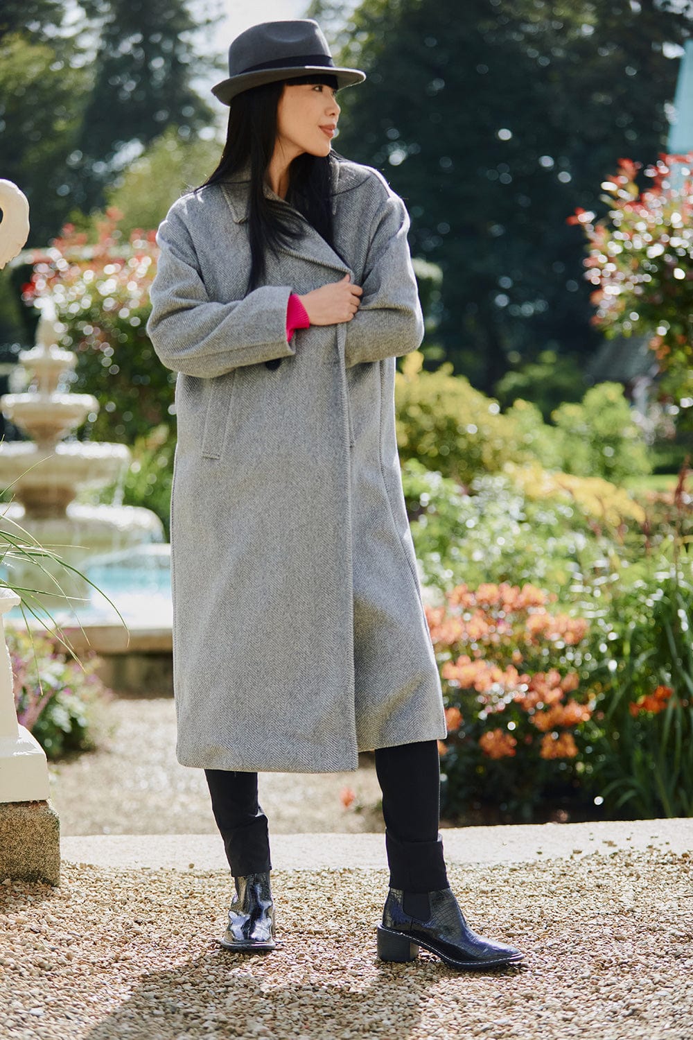 PERUZZI Herringbone Coat