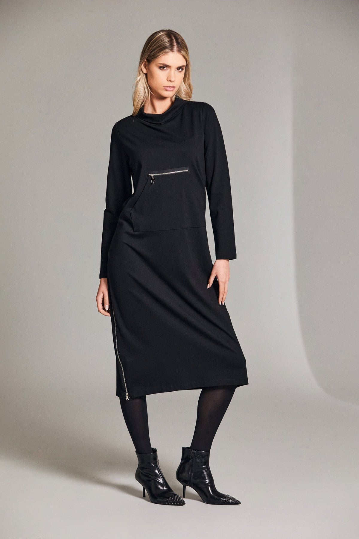 PERUZZI Side Zip Dress