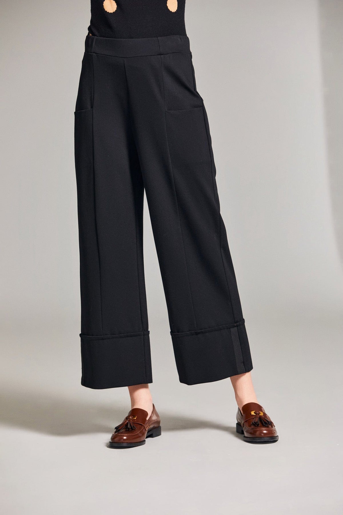 PERUZZI Wide Leg Crop Trouser