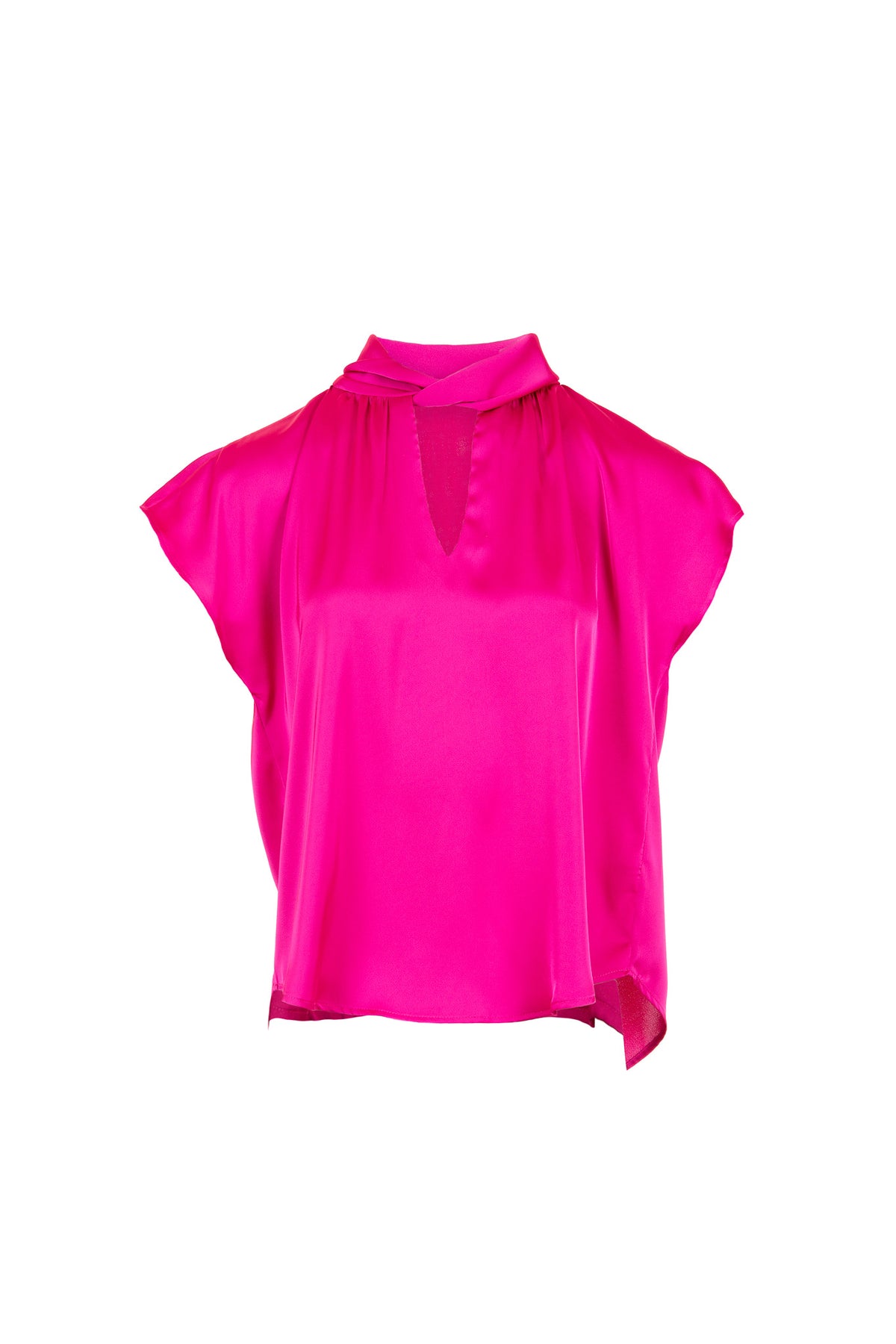 PERUZZI Twist Neck Top