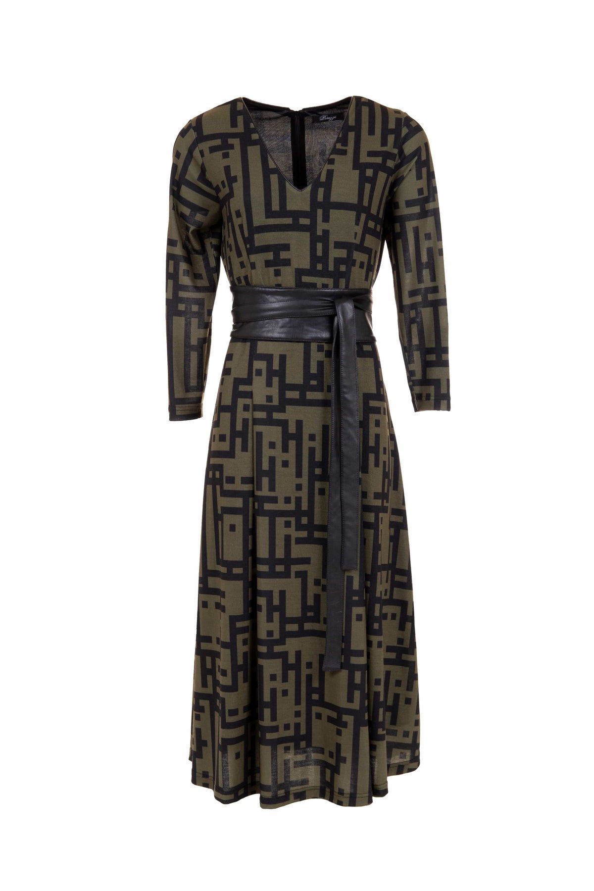 PERUZZI Geo Print Dress