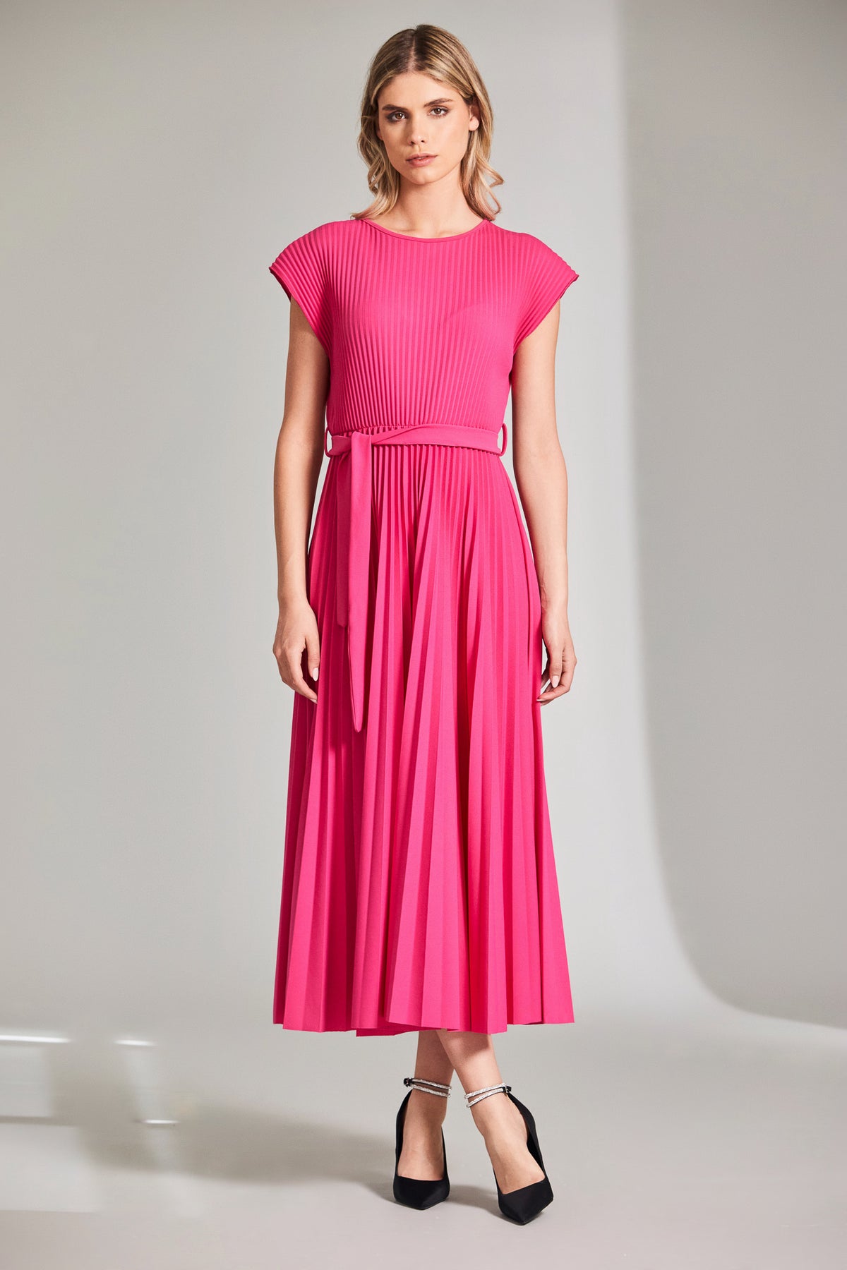 PERUZZI Pleat Dress