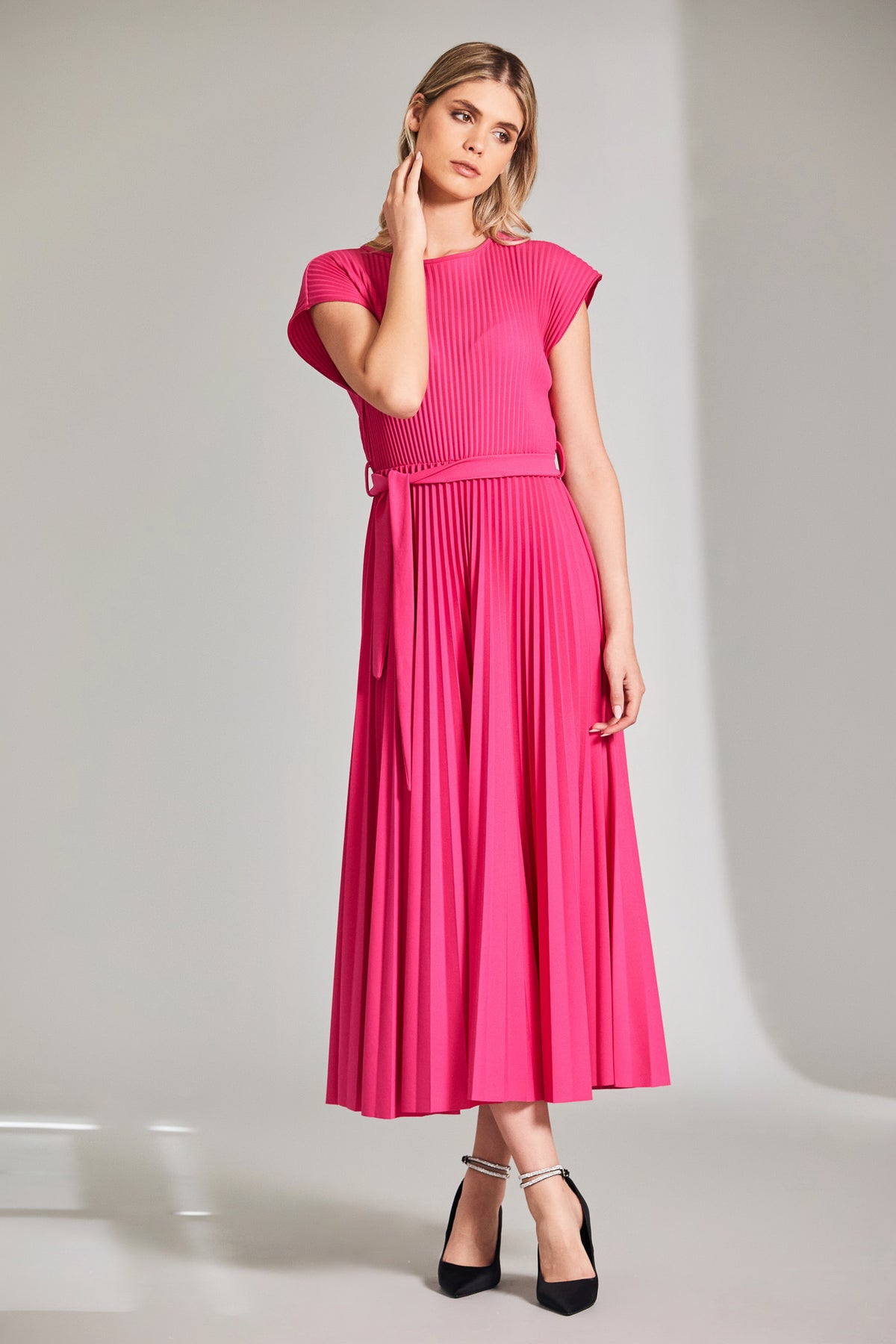 PERUZZI Pleat Dress