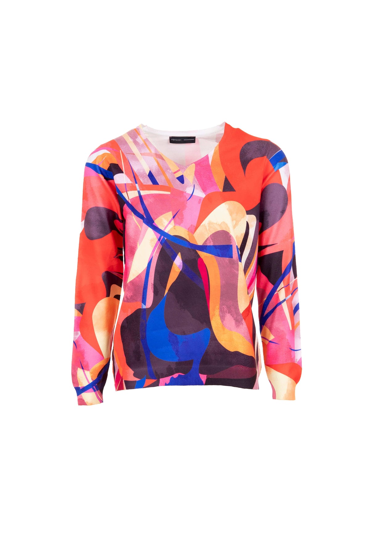 PERUZZI Abstract Print Knit