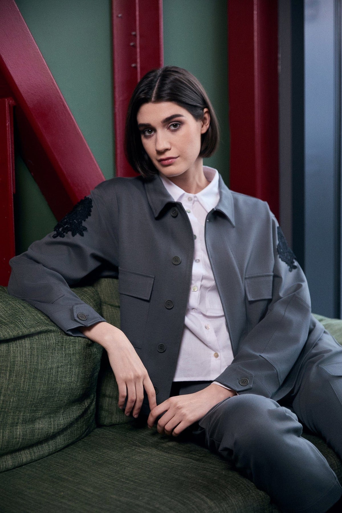 PERUZZI Cuff Cargo Trouser