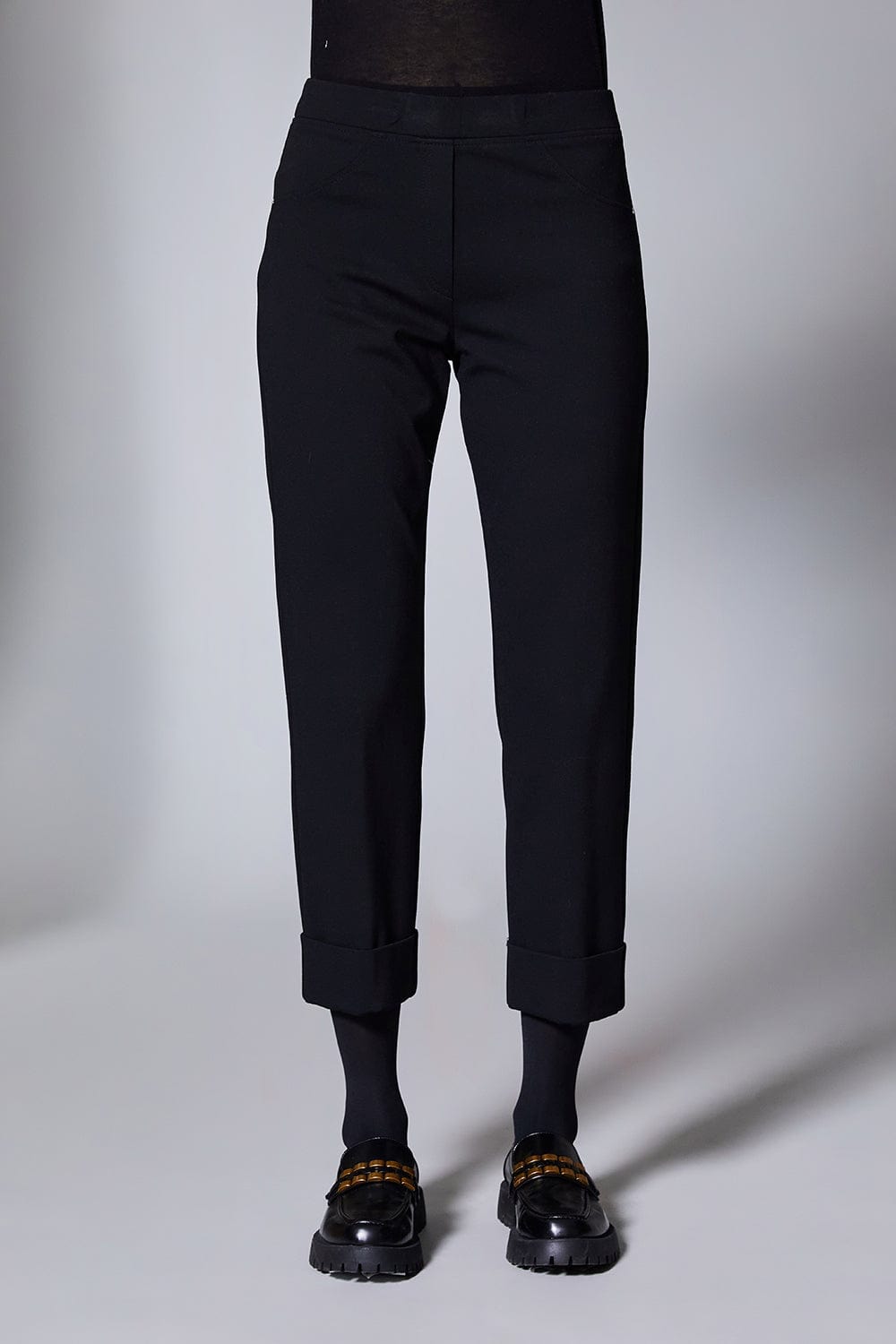 PERUZZI Straight Turn Up Trouser