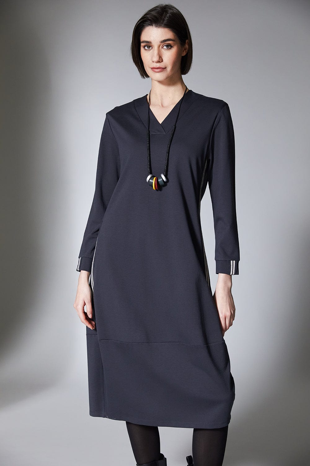 PERUZZI Silver Stripe Dress