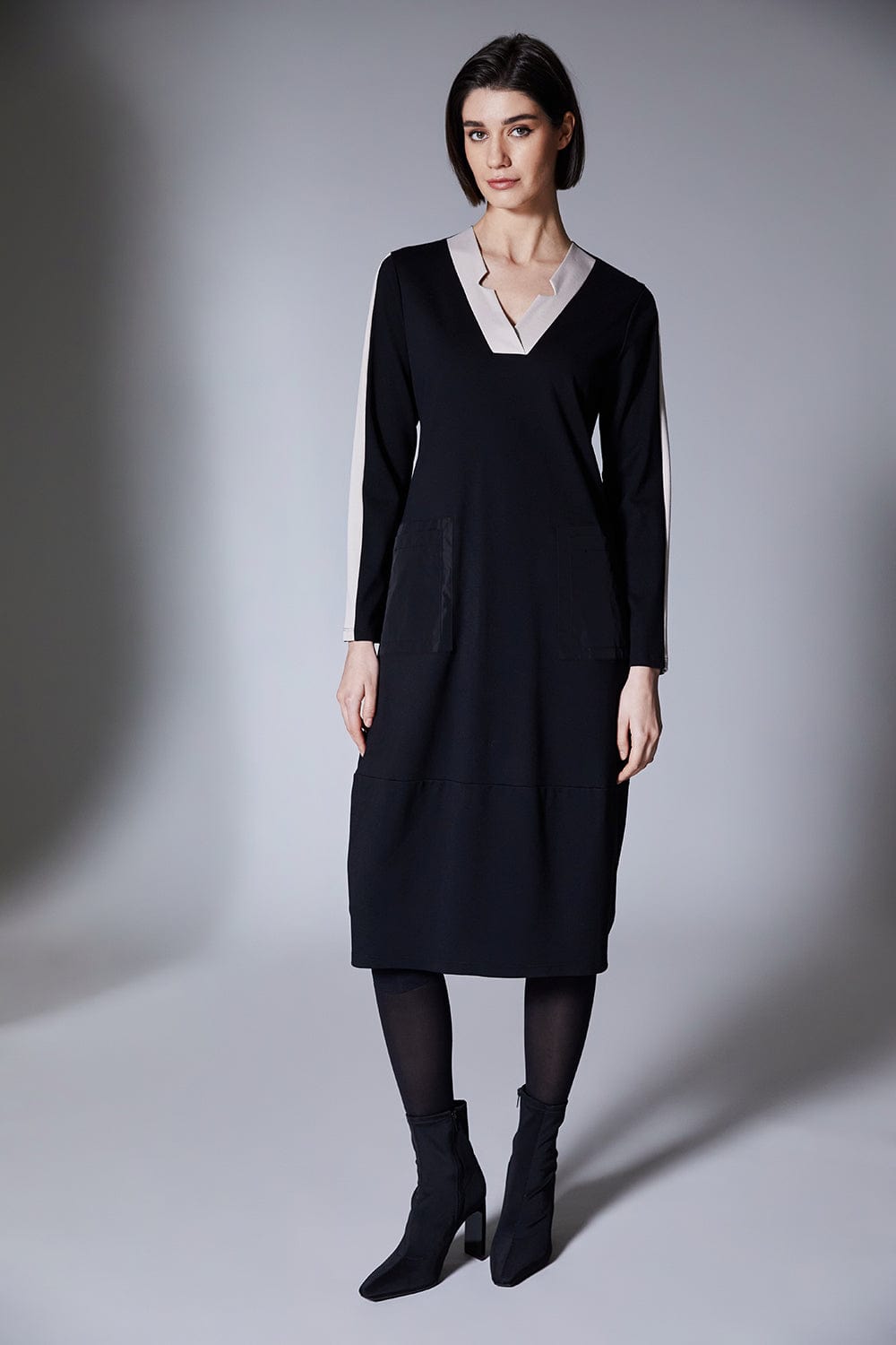 PERUZZI Side Striped Dress