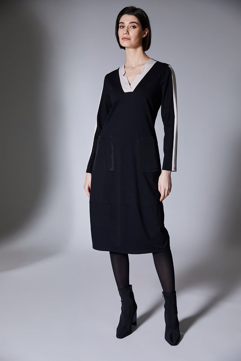 PERUZZI Side Striped Dress