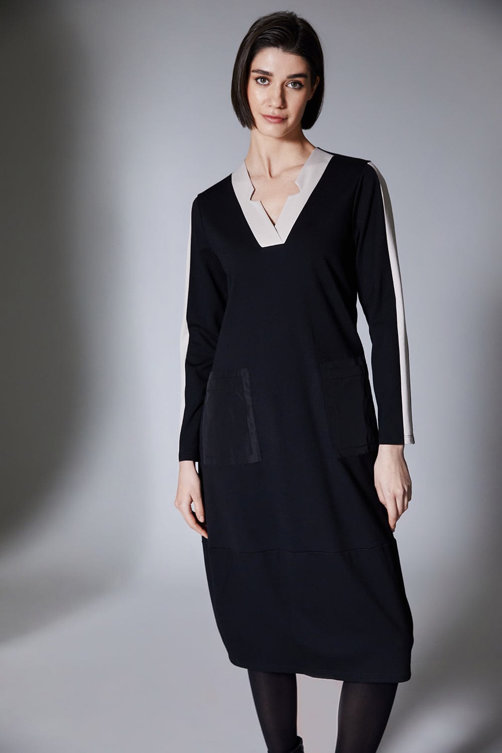 PERUZZI Side Striped Dress