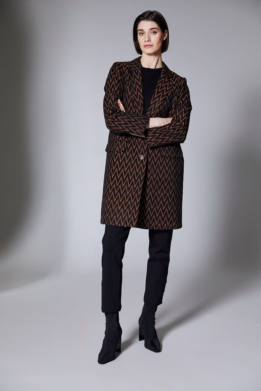 PERUZZI Zig Zag Coat