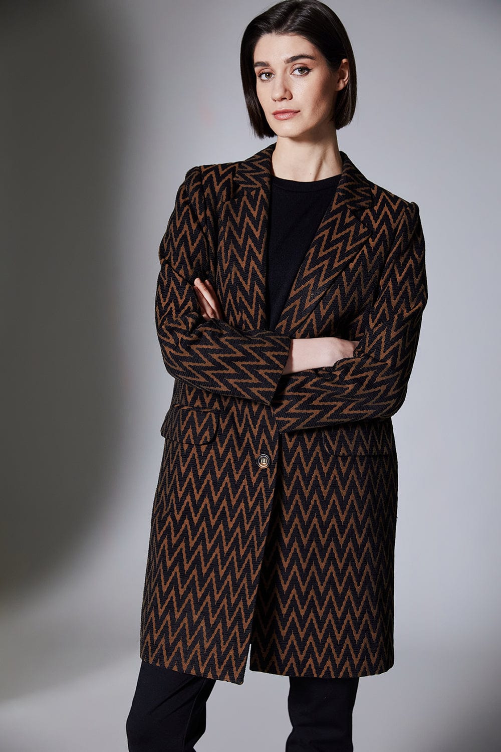 PERUZZI Zig Zag Coat