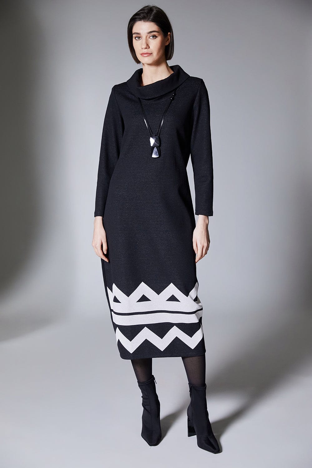 PERUZZI Zig Zag Dress