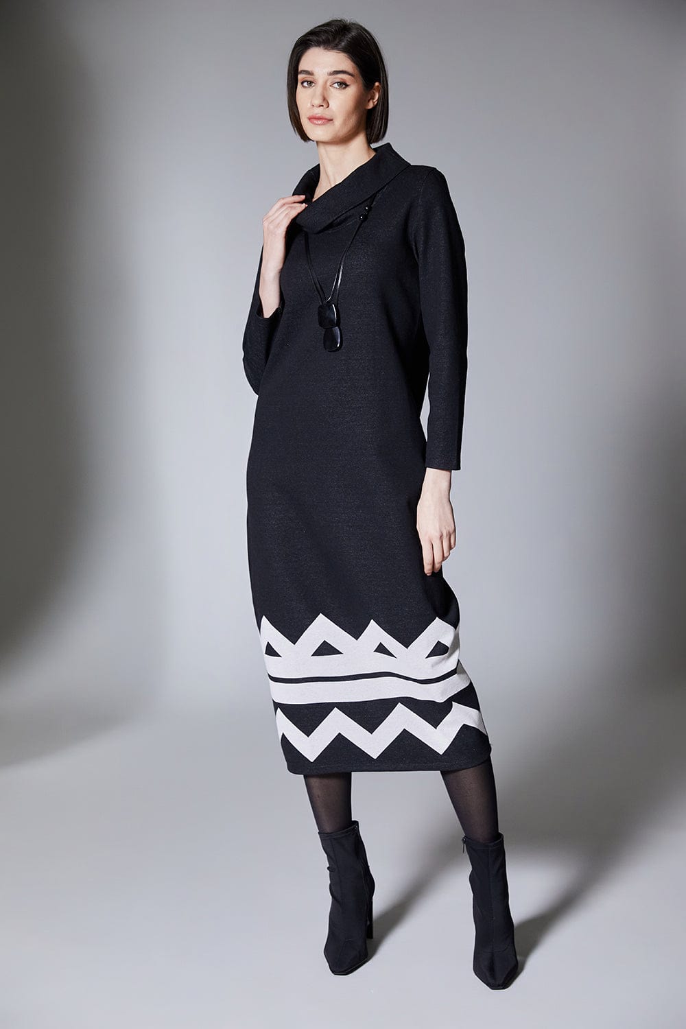 PERUZZI Zig Zag Dress