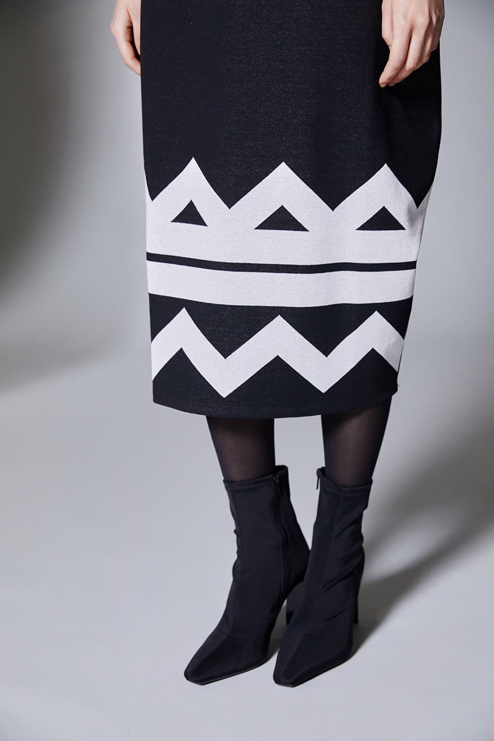 PERUZZI Zig Zag Dress
