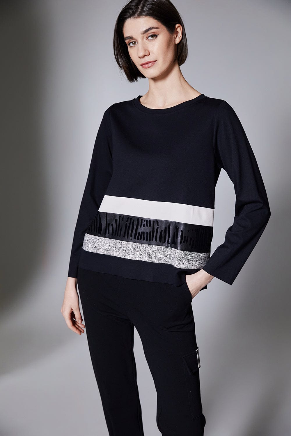 PERUZZI Stripe Pocket Trouser