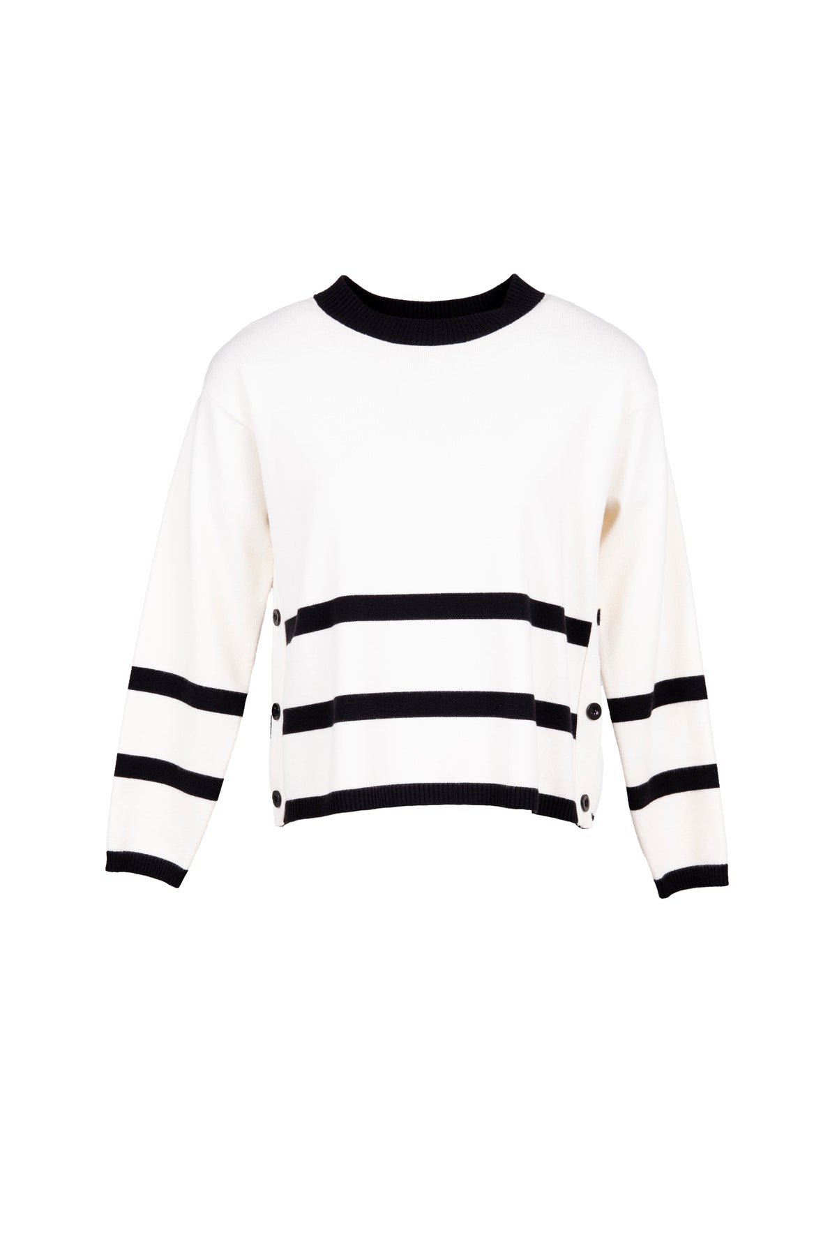 PERUZZI Side Button Knit