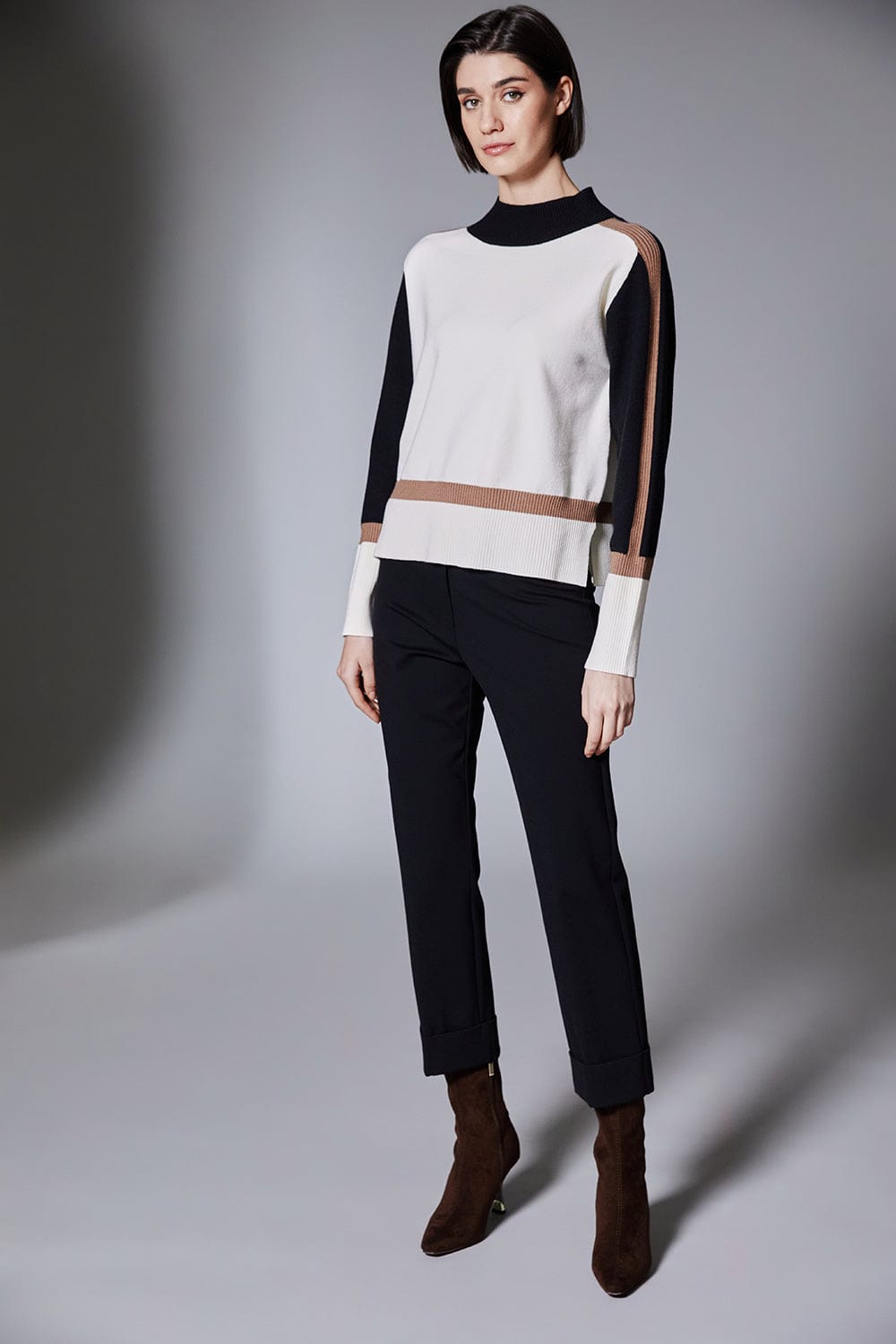 PERUZZI Three Tone Knit