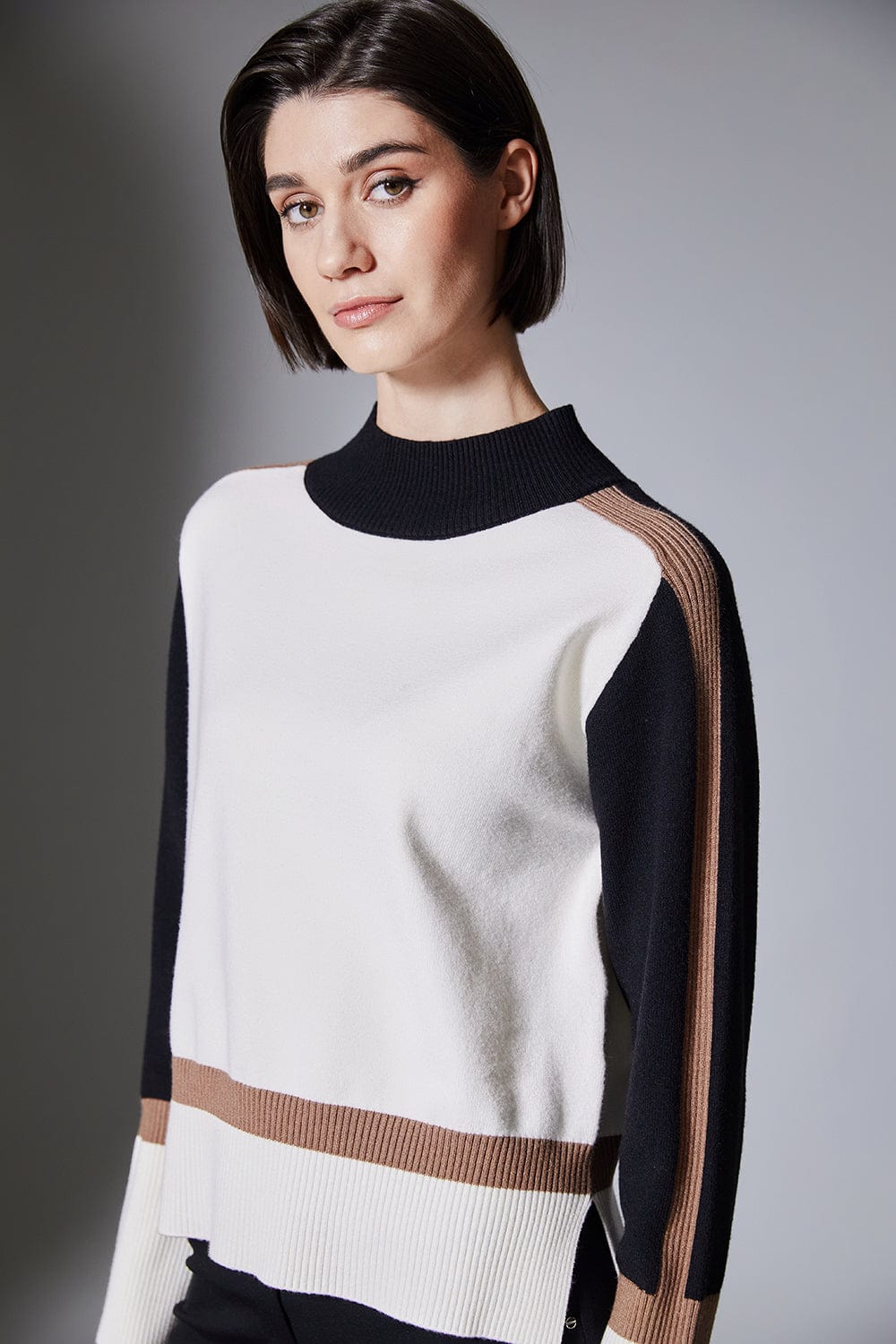 PERUZZI Three Tone Knit