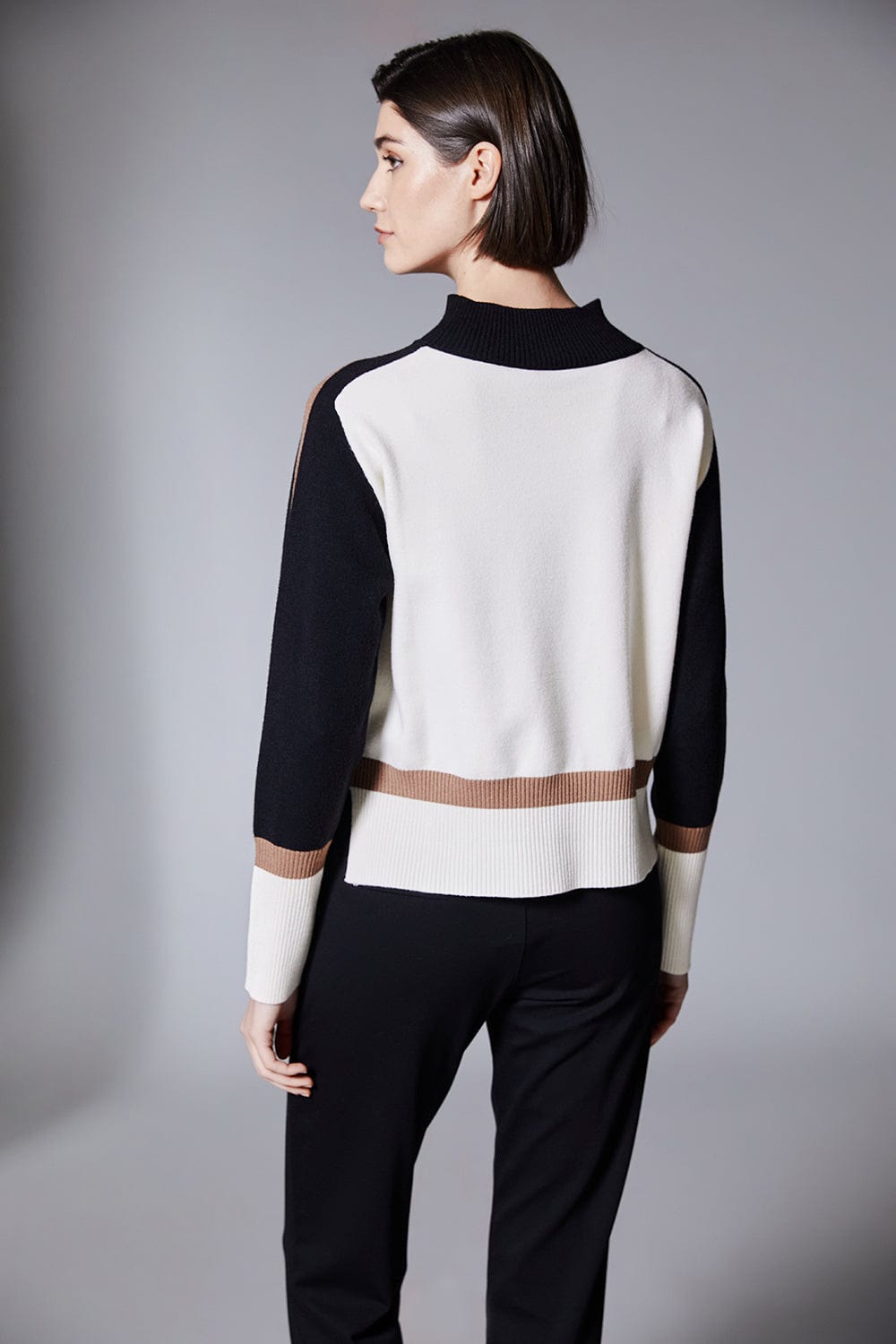 PERUZZI Three Tone Knit