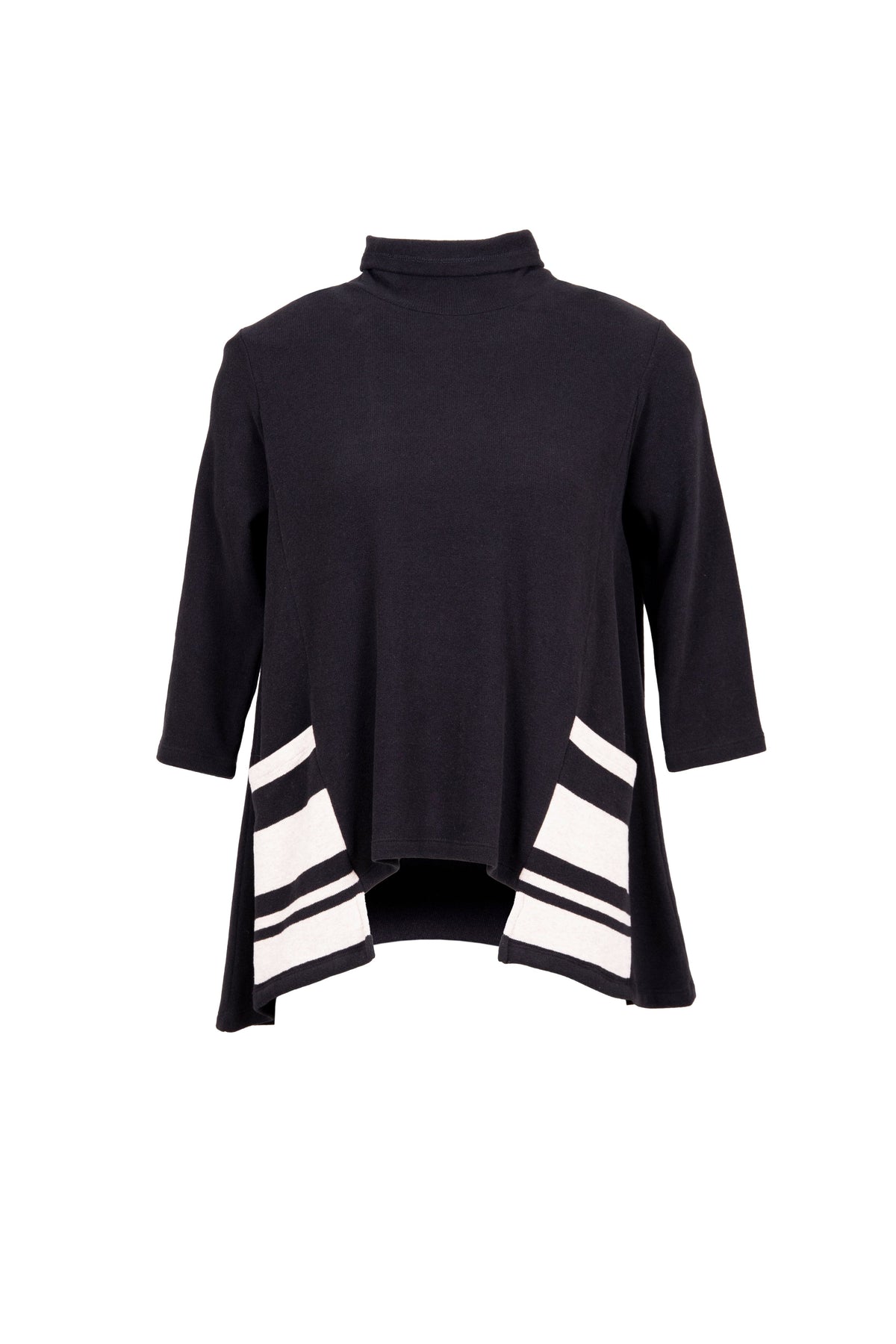 PERUZZI Dipped Pocket Fleece Top