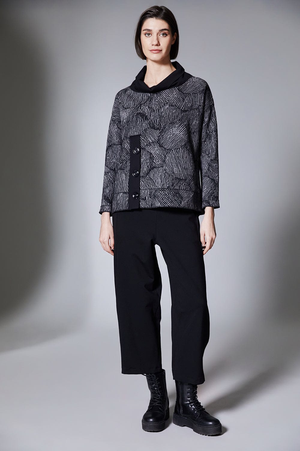 PERUZZI Structured Slouch Trouser