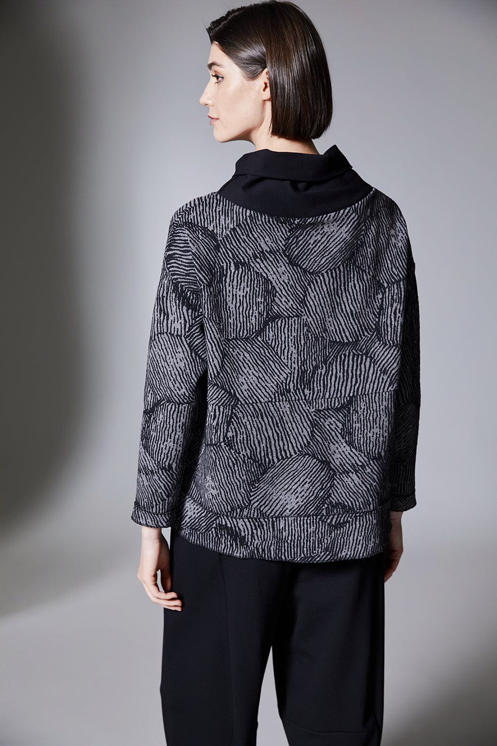 PERUZZI Structured Slouch Trouser