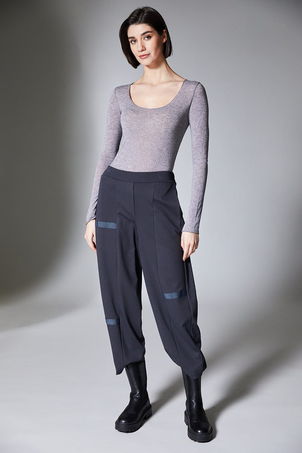 PERUZZI Stripe Trim Trouser