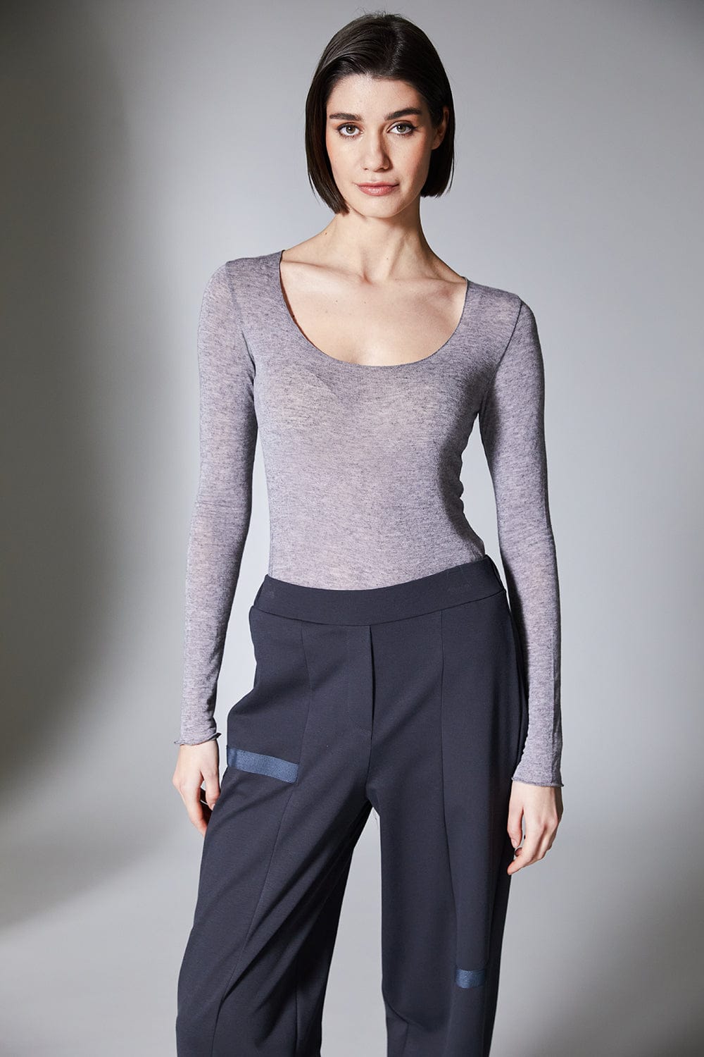 PERUZZI Stripe Trim Trouser