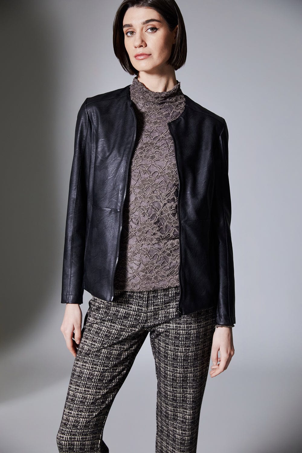 PERUZZI Pleather Jacket