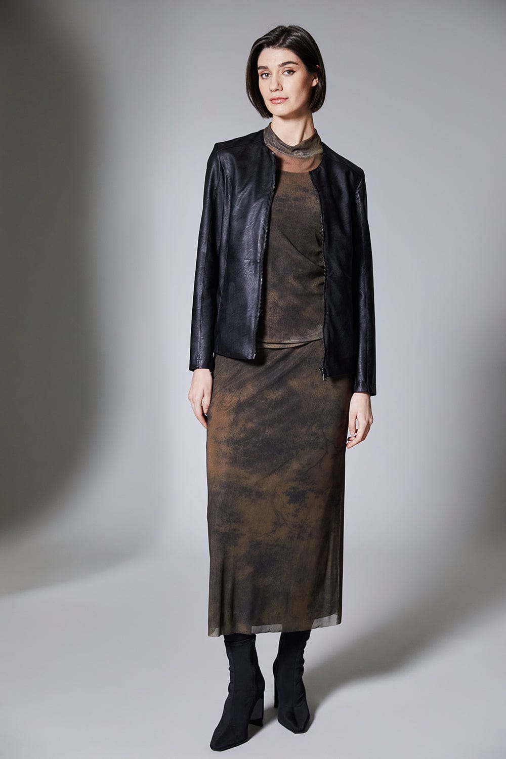 PERUZZI Pleather Jacket
