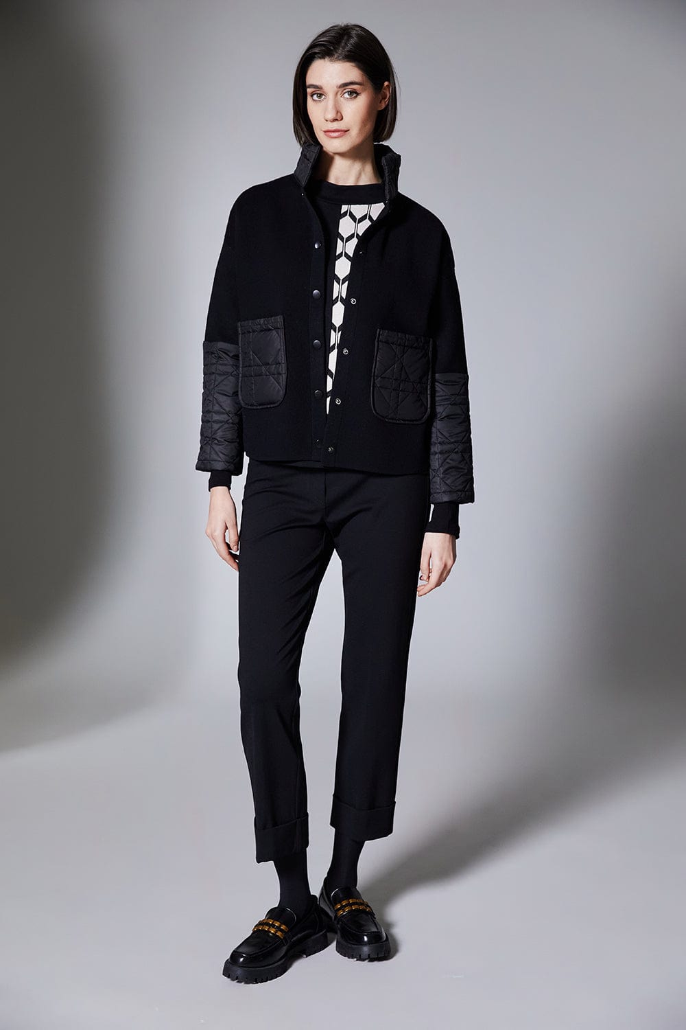 PERUZZI Quilted Cuff Jacket