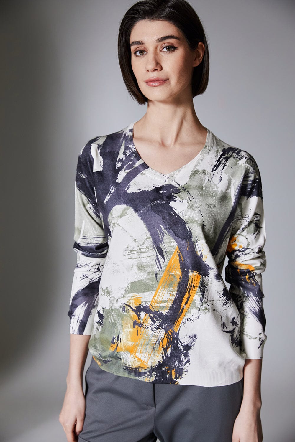 PERUZZI Swirl Print Knit