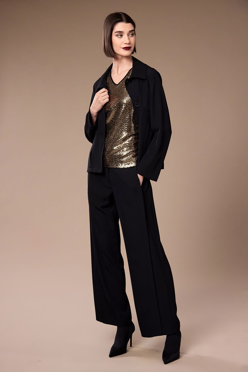 Peruzzi Pleat Front Trouser
