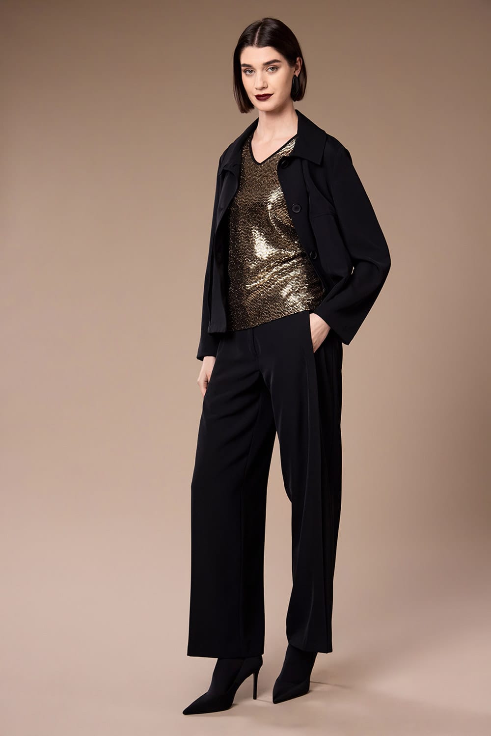 Peruzzi Pleat Front Trouser
