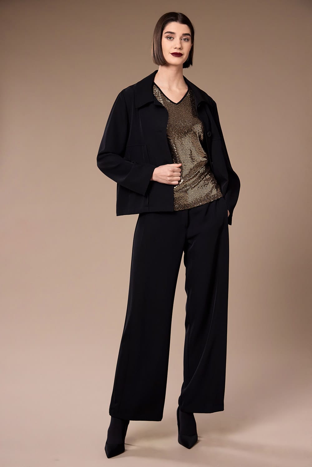 Peruzzi Pleat Front Trouser