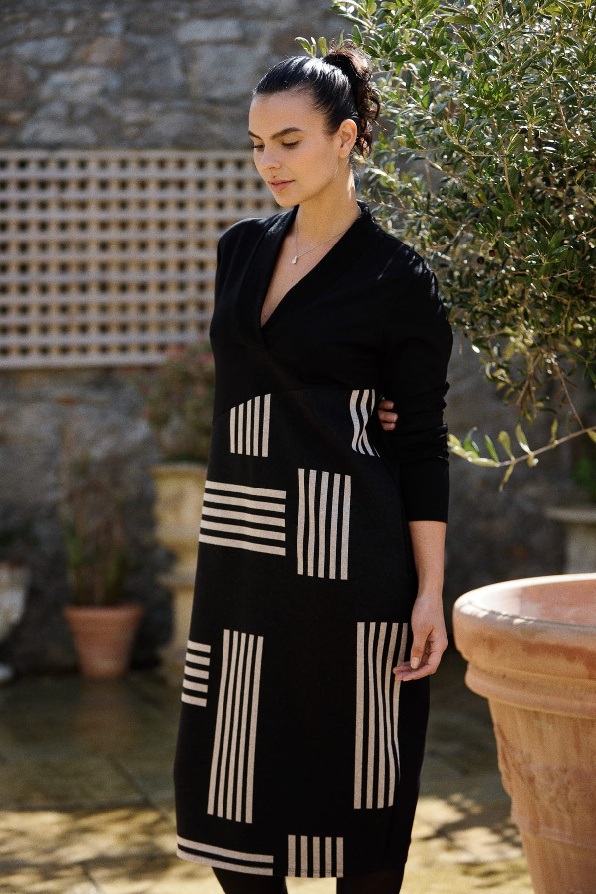 Peruzzi Alternative Stripe Dress