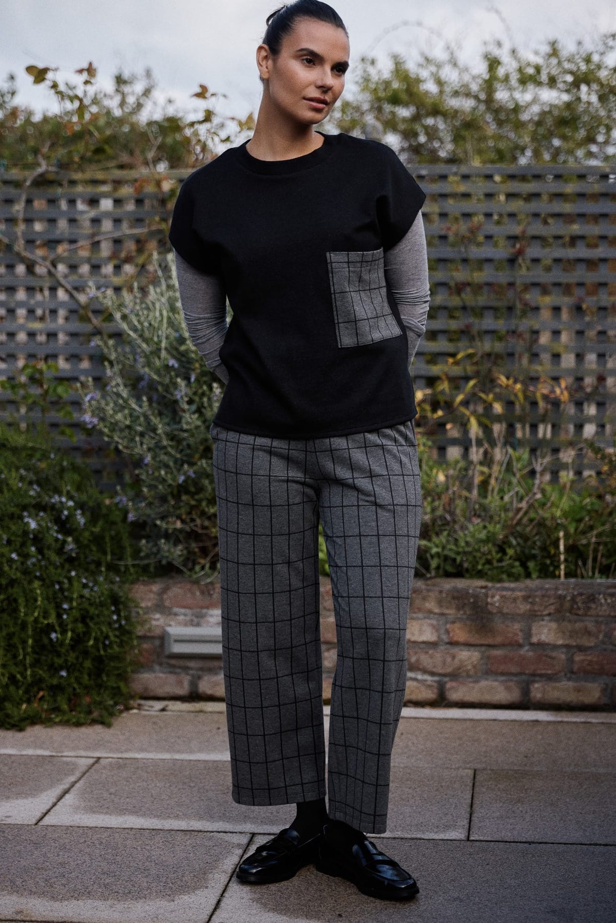 Peruzzi Check Trouser