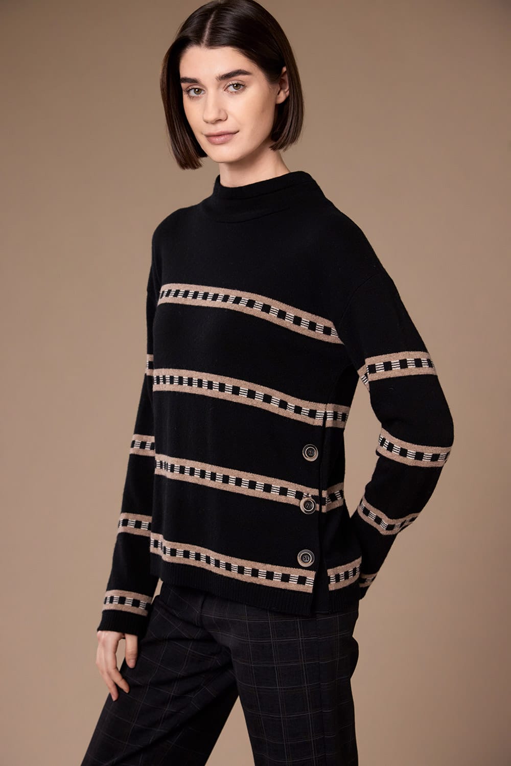 Peruzzi Shadow Stripe Trouser