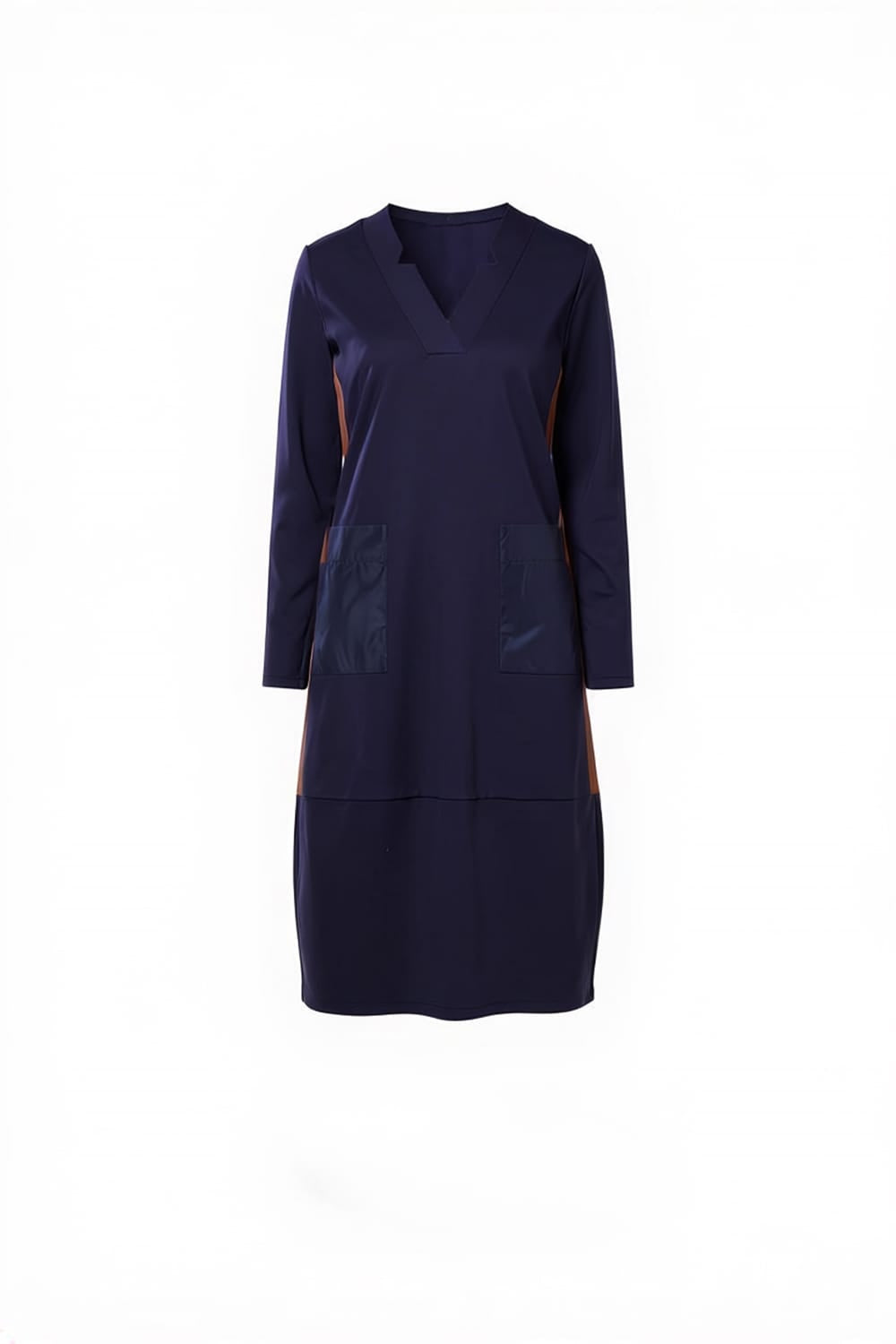 Peruzzi Contrast Stripe Dress