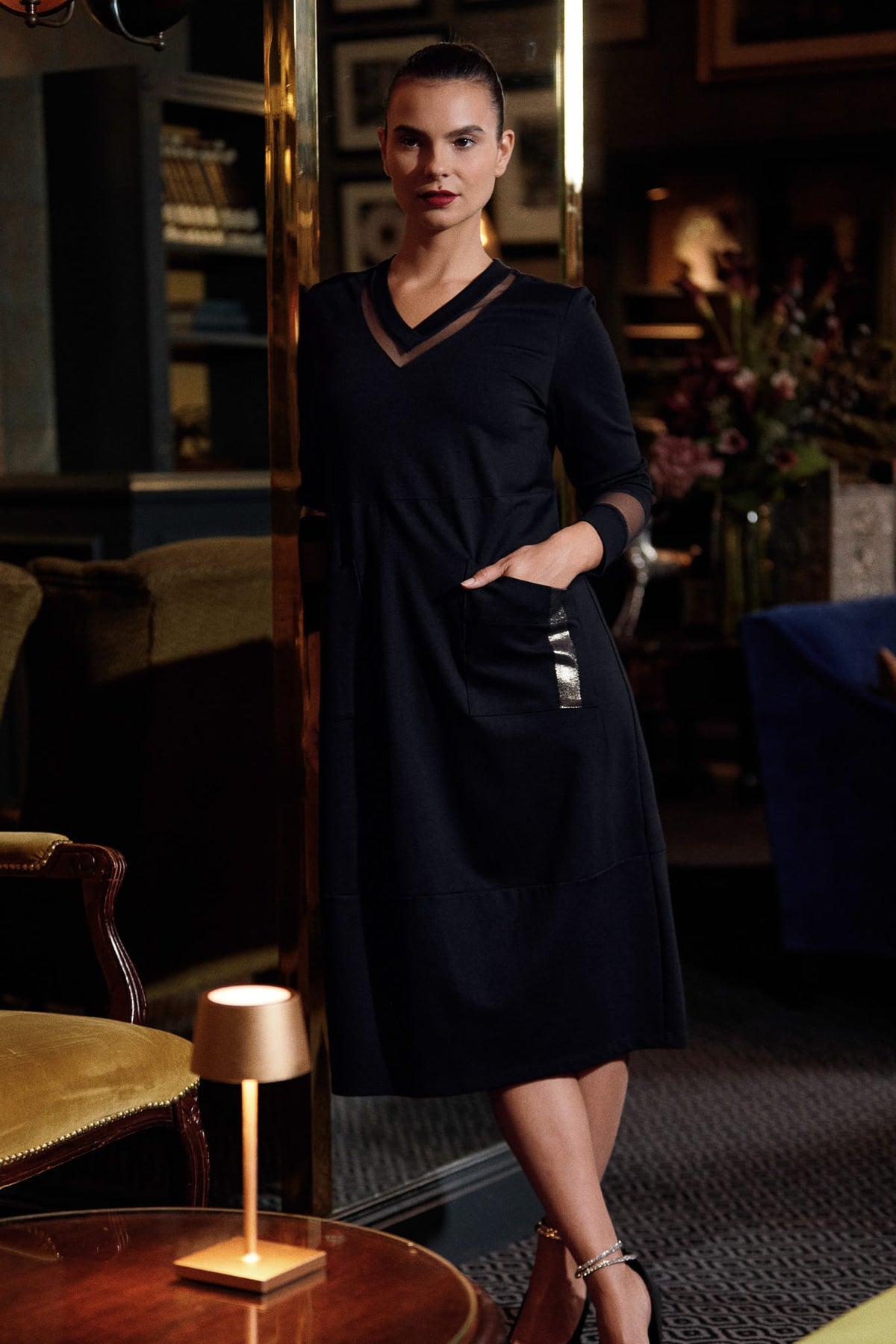 Peruzzi Bronze Dress