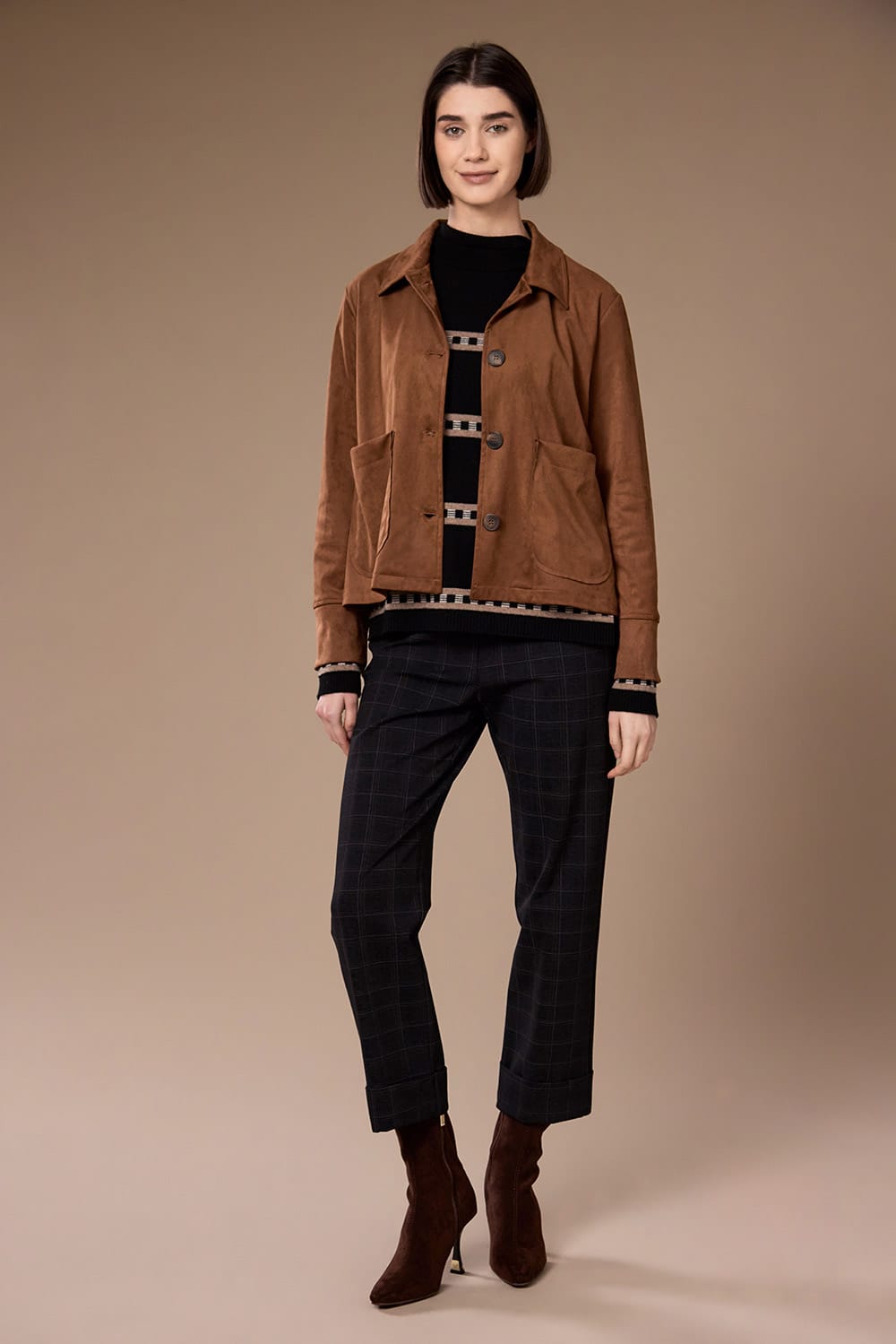 Peruzzi Shadow Stripe Trouser