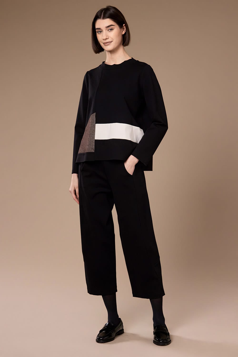 Peruzzi Applique Top