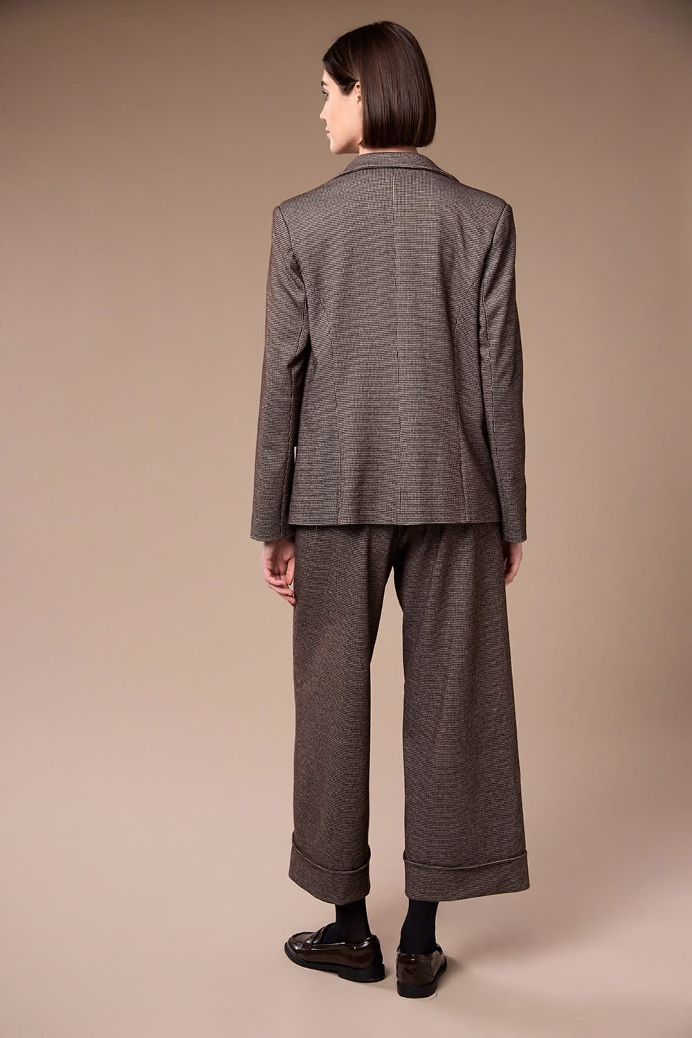 Peruzzi Mini Houndstooth Blazer