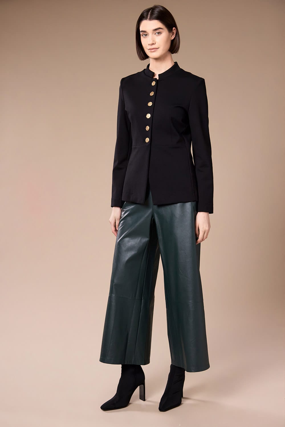 Peruzzi Faux Leather Trouser
