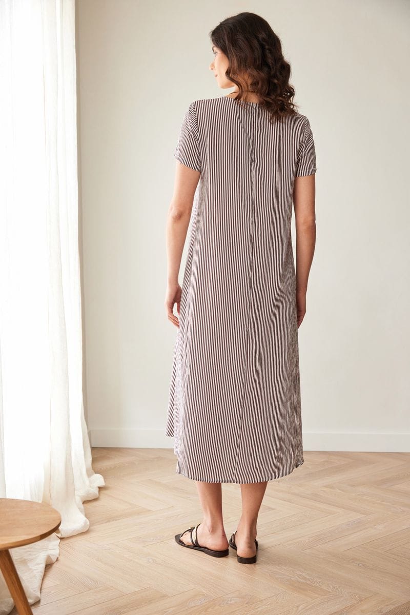 PERUZZI Cross Line Dress