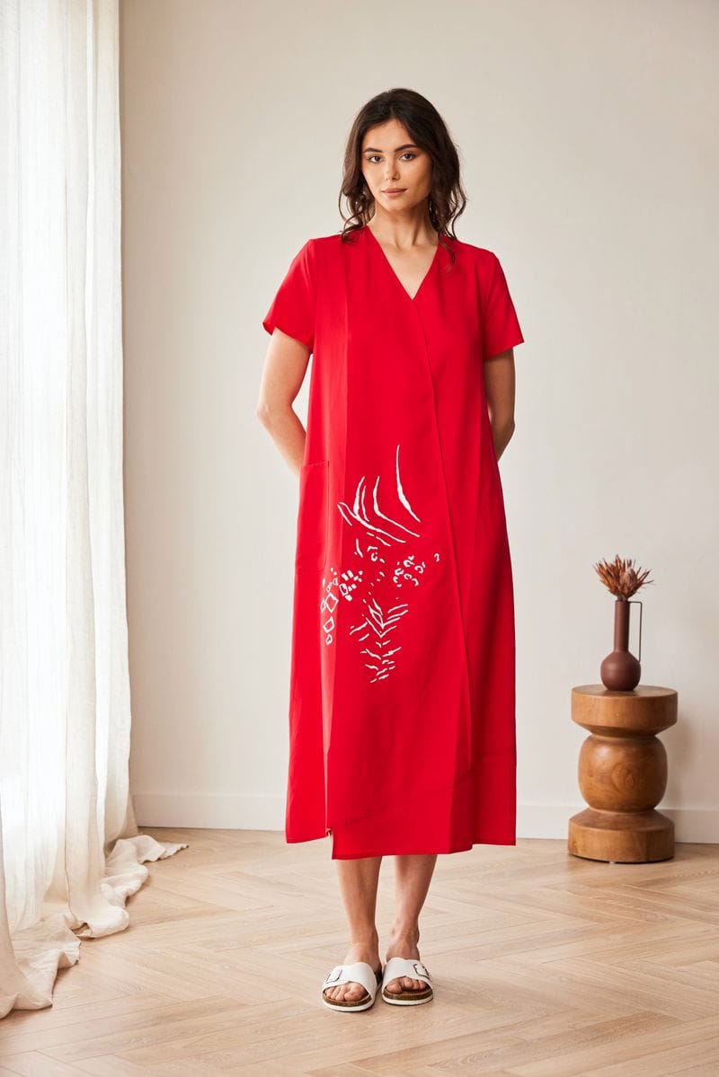 PERUZZI Applique Dress
