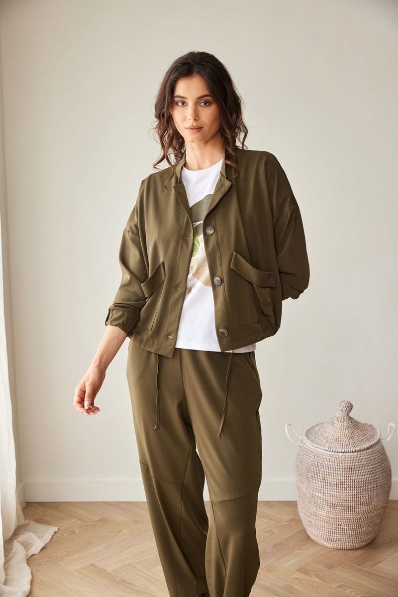 PERUZZI Button Detail Jacket